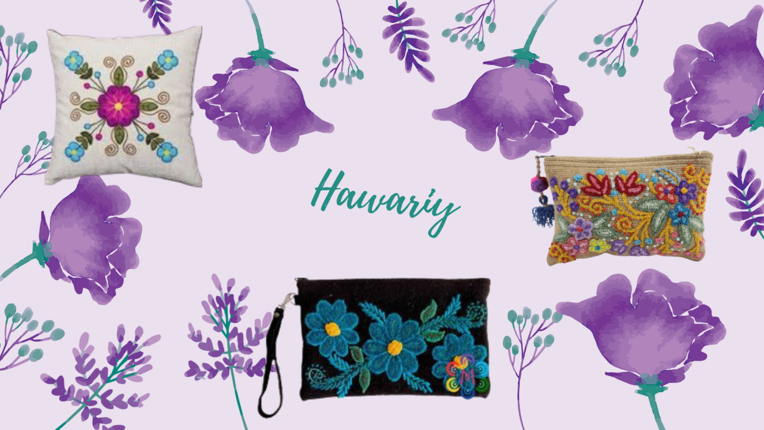 Artistic Purple Flower Banner_4